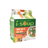  Isoup Combo 6 Túi Canh Rau Củ Nấu Nấm Ăn Liền Sấy Thăng Hoa 