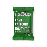 Isoup Viên Canh Cải Xoong Nấu Thịt Ăn Liền Sấy Thăng Hoa – Túi (42g) 6 Viên 