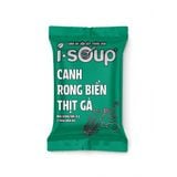  Isoup Viên Canh Rong Biển Thịt Gà Ăn Liền Sấy Thăng Hoa – Túi (42g) 6 Viên 