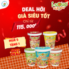  Isoup Huups Combo 5 Ly Súp Ăn Liền Sấy Thăng Hoa ( Hải Sản + Gà Táo Đỏ + Súp Yến Mạch + Súp Cá Hồi + Súp Nấm Tóc Tiên) 
