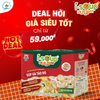  Isoup Huups Súp Gà Táo Đỏ Ăn Liền Sấy Thăng Hoa - Hộp (30g) x 3 Viên 