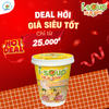  Isoup Huups Súp Nấm Yến Mạch Ăn Liền Sấy Thăng Hoa - Ly 24G 