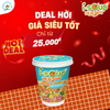  Isoup Huups Súp Hải Sản Ăn Liền Sấy Thăng Hoa - Ly 14G 