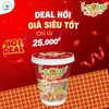  Isoup Huups Súp Gà Táo Đỏ Ăn Liền Sấy Thăng Hoa - Ly 12G 