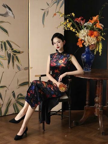  SƯỜN XÁM NHUNG DÀI HOẠ SẮC 