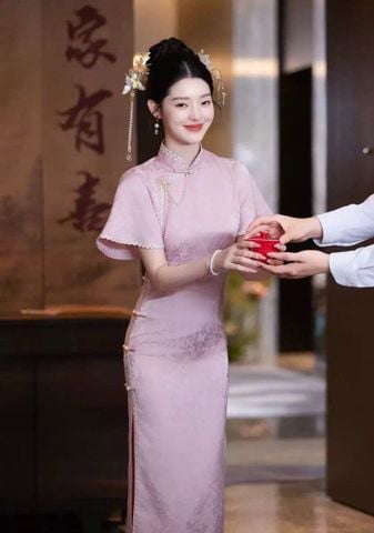  Sườn Xám Lửng TỬ YÊN 