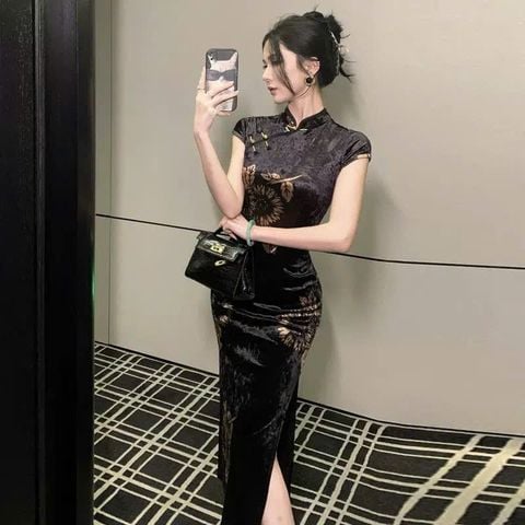  SƯỜN XÁM LỬNG NHUNG ĐEN 