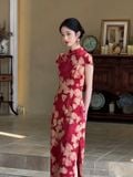  SƯỜN XÁM HOA ĐỎ DÀI 