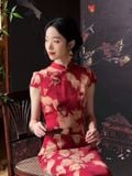  SƯỜN XÁM HOA ĐỎ DÀI 