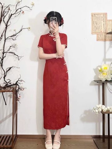  SƯỜN XÁM LỤA LỬNG ĐỎ CAM 