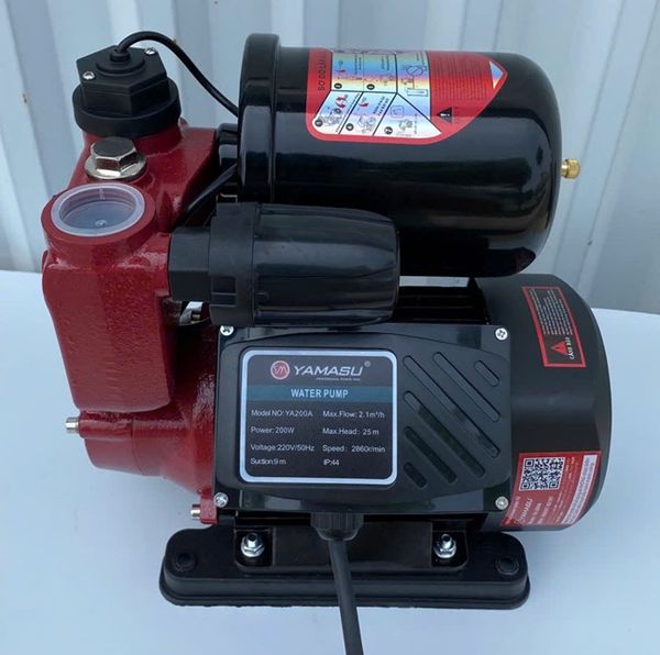 Bơm Tăng Áp 200W Yamasu, Bơm Thông Minh 200W Yamasu, Bơm 200w Yamasu Điện Tử