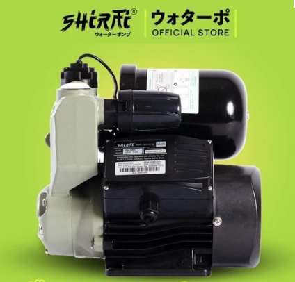 Máy bơm Shirai 400W Nhật Bản, Bơm tăng áp JLM-400A, Bơm tăng áp thông minh Shirai 400W, Bơm thông minh JLM- 400A