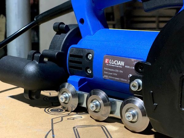 Máy cắt ron gạch Lucian MC-RCRG 2026, Máy cắt mạch gạch, máy cắt sàn gạch