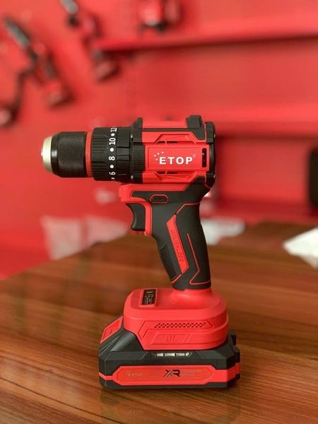 Máy Khoan Pin 10 ly, Khoan pin 10mm, Khoan pin đầu 10, Khoan pin Etop đầu 10
