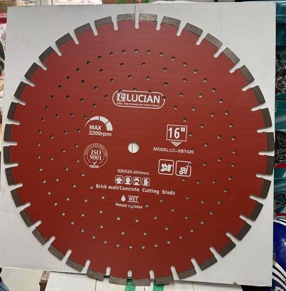 Lưỡi Cắt Bê Tông Nhập Khẩu 620mm, Lưỡi Chuyên Cắt Bê Tông 620, Đĩa Cắt 620 Boda, Lưỡi Cắt 620 Boda, Lưỡi Cắt 620 Lucan