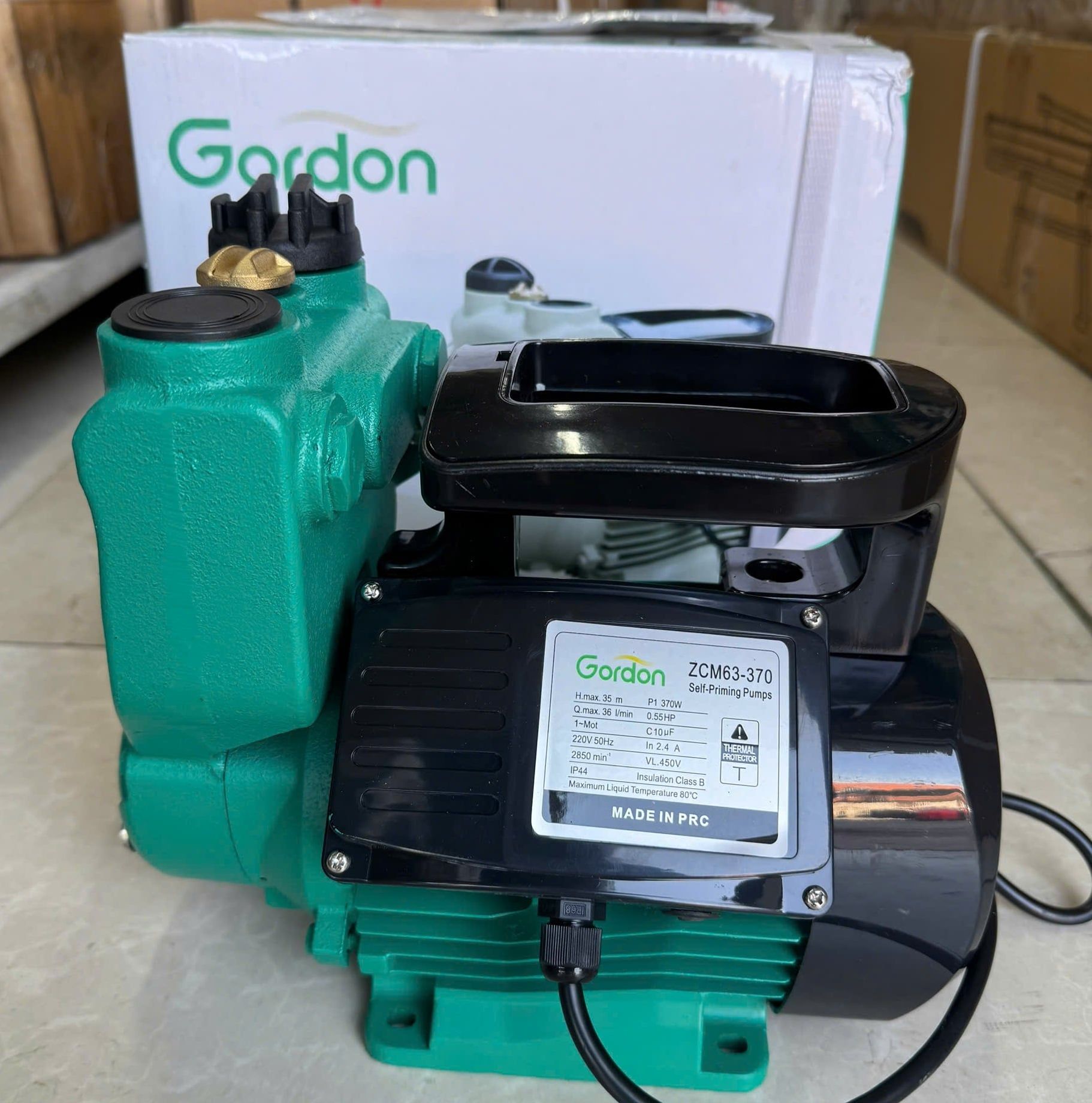  Máy Bơm Chân Không 370W Gordon, Bơm Điện 370W Nhật Bản, Máy Bơm Hanin 370W Bảo Hành 1 Năm, Máy Bơm Wilo 370W, Máy Bơm Nước Gia Đình 370W 