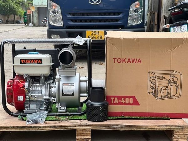 Máy Bơm Nước Chạy Xăng 60m3/h TOKAWA, Máy Bơm Xăng 60m3/h TOBOKI, Bơm Nước Xăng 7.5HP TOKAWA