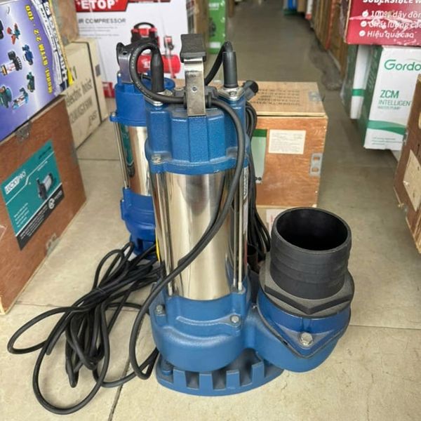 Máy bơm chìm Toboki TK-V750 750W, Máy Bơm Tõm 750W, Máy Bơm Chống Ngập 750W, Máy Bơm Hầm 750W, Máy Bơm Hút Nước 750W
