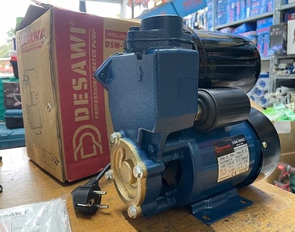 Máy Bơm Tăng Áp 300W DESAWI, Máy Bơm Tăng Áp 300W Công Nghệ Ý, Máy Bơm Tăng Áp Cơ, Máy Bơm Tăng Áp Gia Đình