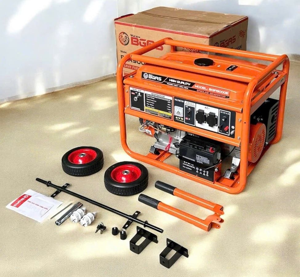  Máy phát điện 7kw có đề BGAS, Máy phát điện 7.5kw, Máy phát có đề 7kw gia đình, Máy phát điện 7kw mini, Máy phát điện bãi 7kw, Máy phát điện Honda bãi 7kw 