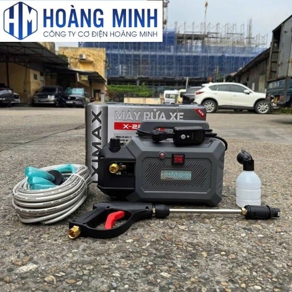  Máy Rửa Xe Gia Đình XIMAX X2255W Chống Giật 