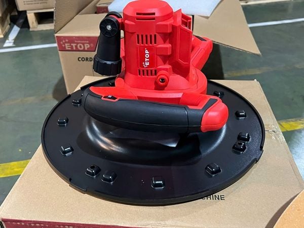 Máy Xoa Vữa Chạy Pin Etop 21V, Máy Xoa Tường Không Dây, Máy Xoa Hồ Pin 21v