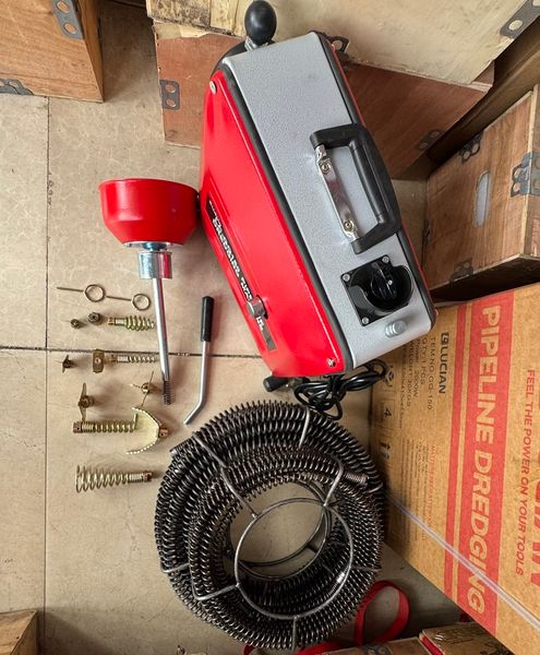 Máy Thông Cống Lucian GQ-150 2000W, Máy Thông Tắc Đường Ống, Máy Thông Ống, Máy Thông Tắc Cống, Máy Thụt Đường Ống