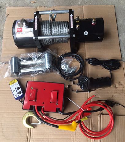 Tời Ắc Quy 12V 24V, Tời Điện 1 Chiều, Tời Điện DOSU DC 24v, Palăng Điện 12V, Máy Tời Ắc Quy 12v