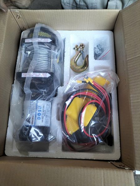 Tời Ắc Quy 12V 24V, Tời Điện 1 Chiều, Tời Điện DOSU DC 24v, Palăng Điện 12V, Máy Tời Ắc Quy 12v