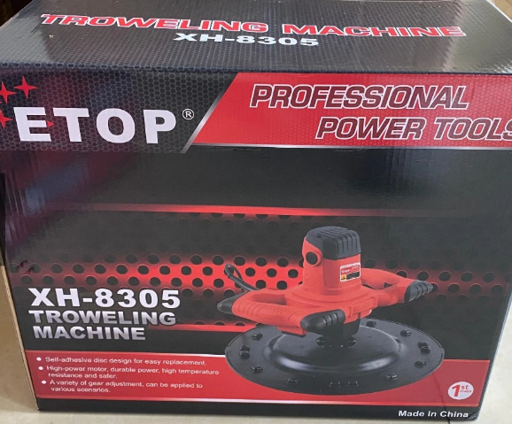 Máy Xoa Tường ETOP, Máy Trát Tường Toboki, Máy Xoa Vữa Trát Tường, Máy Xoa Hồ