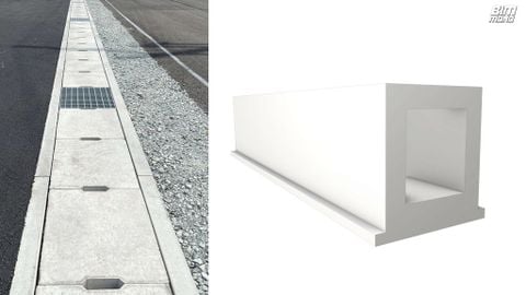 Revit-family-muong-thoat-nuoc-mua-chiu-tai-trong-lon-heavy-duty-concrete-trench-drainage