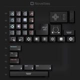  [Instock] PS 1994 Black & Silver Keycap Set 