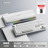  [ Instock ] Nut87 Keyboard | Ball Catch | 3 Mode RGB | 8k Pollingrate 