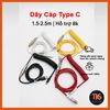  [Instock] Dây Cáp Xoắn Bàn Phím Cơ USB Type-C | 1.5-2.5m | Hỗ trợ 8k 