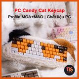  [ Instock ] PC Candy Cat Keycap Set 