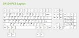  [Instock] DP104 Keyboard | 3 Modes | Hotswap | RGB | TKS 