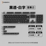  Set Keycap Weikav Smoke | Profile Cherry | Chất liệu PC | Nút Bàn Phím Cơ | TKS 