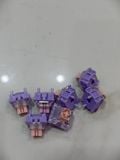  Switch Viola Tricolor HE | Linear 60g | Công tắc bàn phím cơ | TKS 