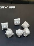 Switch HMX Titan Silver | Clacky | Linear 46g | Công tắc bàn phím cơ | TKS 