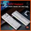  [Pre Order] Nut87 Keyboard | Ball Catch | 3 Mode RGB | 8k Pollingrate 