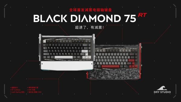 Black Diamond RT Keyboard – The Keebs Store