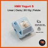  Switch HMX Yogurt S | Âm Clack | Linear 53g | Công tắc bàn phím cơ | TKS 