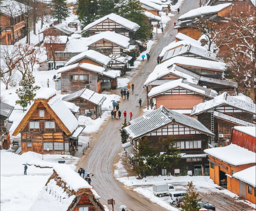  CUNG ĐƯỜNG VÀNG 6N5Đ - SHIRAKAWAGO 