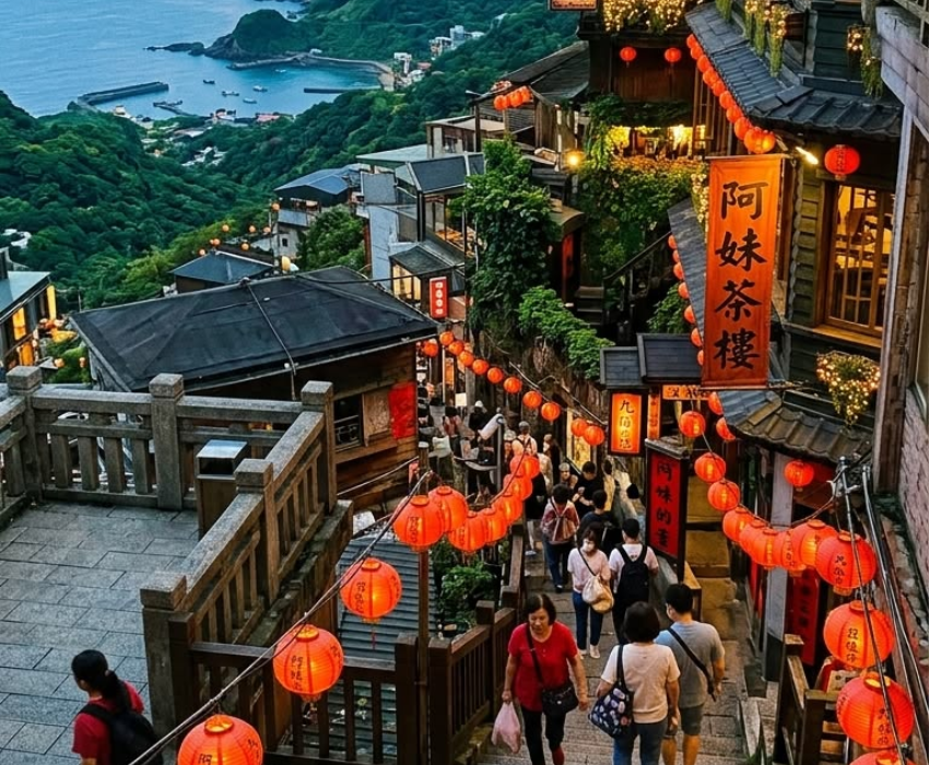  BAY SÁNG - CAO HÙNG – ĐÀI TRUNG – NAM ĐẦU – ĐÀI BẮC 