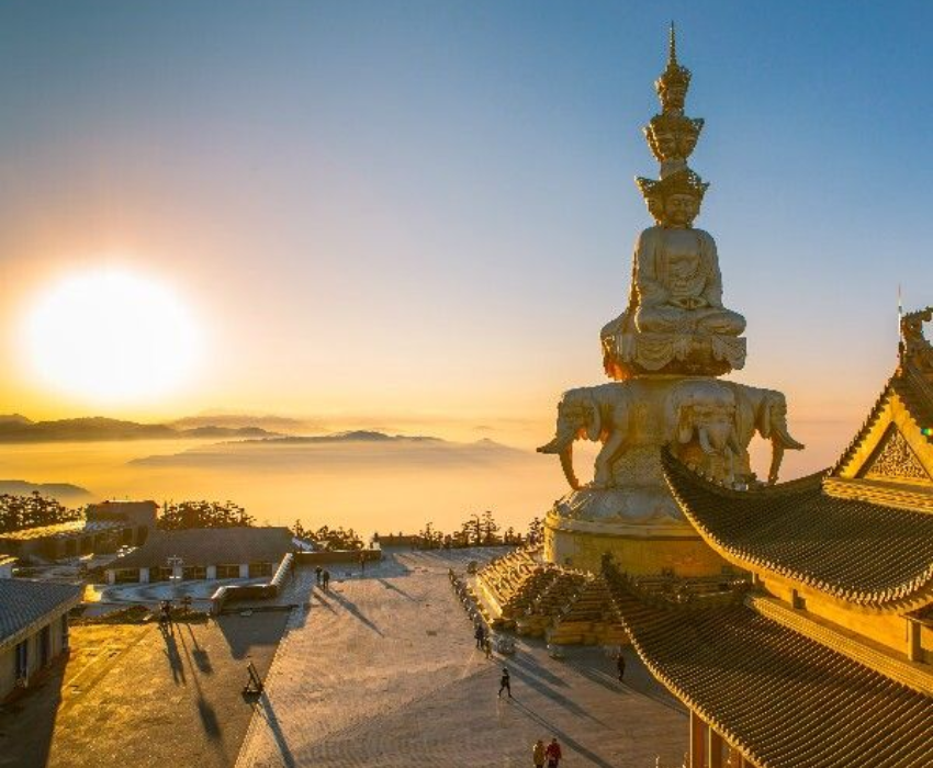  TRÙNG KHÁNH – THÀNH ĐÔ - NGA MI SƠN – LẠC SƠN – CỬU TRẠI CÂU 7N7Đ | BAY AIR CHINA 