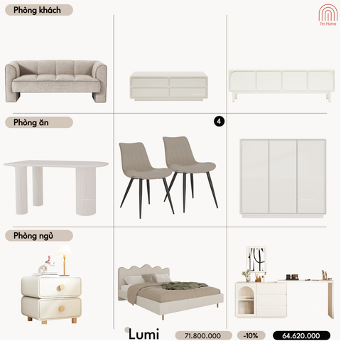 Combo: LUMI - Combo tiết kiệm 