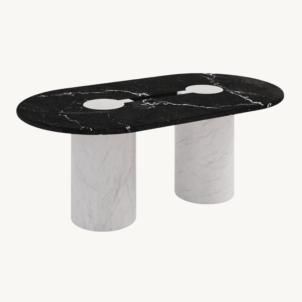 Bianca Oval - Bàn sofa