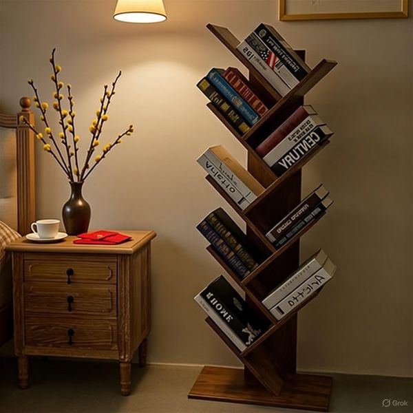 Kệ Sách GAPI Hình Cây 9 Tầng Nhiều Màu - GP03