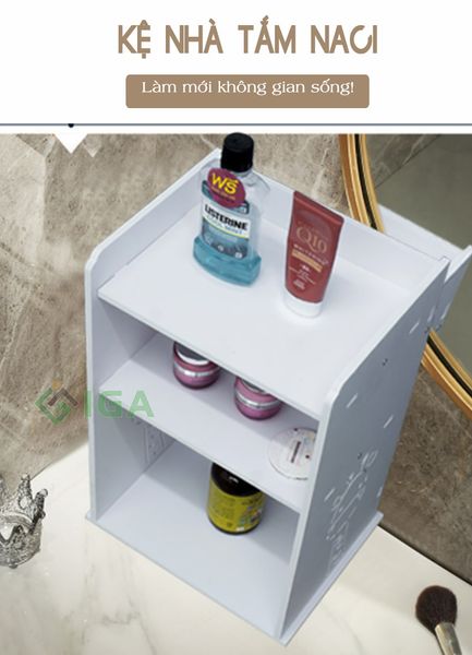 [Giảm giá 60%] Kệ Đứng Hoa Văn Hươu Đa Năng, Trang Nhã, Tiện Lợi - IG396