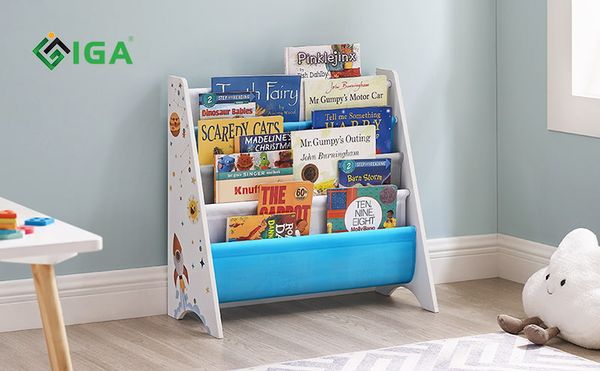 Kệ Sách Sắc Màu GAPI Cho Bé – Gọn Gàng, Ngộ Nghĩnh- IG409